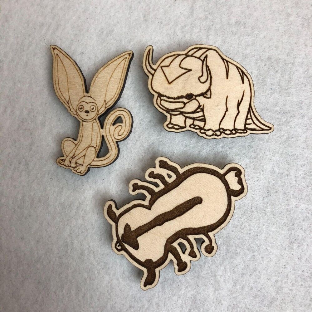 3 Pack Avatar The Last Airbender Magnets